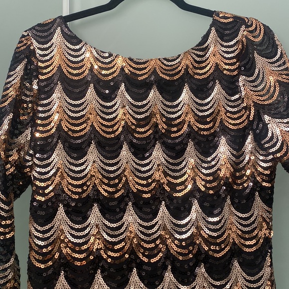 Sequins dress size Xl Charlotte Russe - Picture 2 of 3